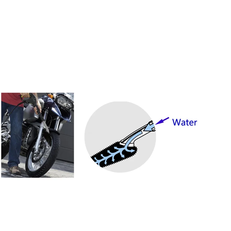 A56T-Wheel Rim Washing Brush For Karcher K2 K3 K4 K5 K6 K7 Pressure Washer Replacement Accessory Parts 2.643-233.0