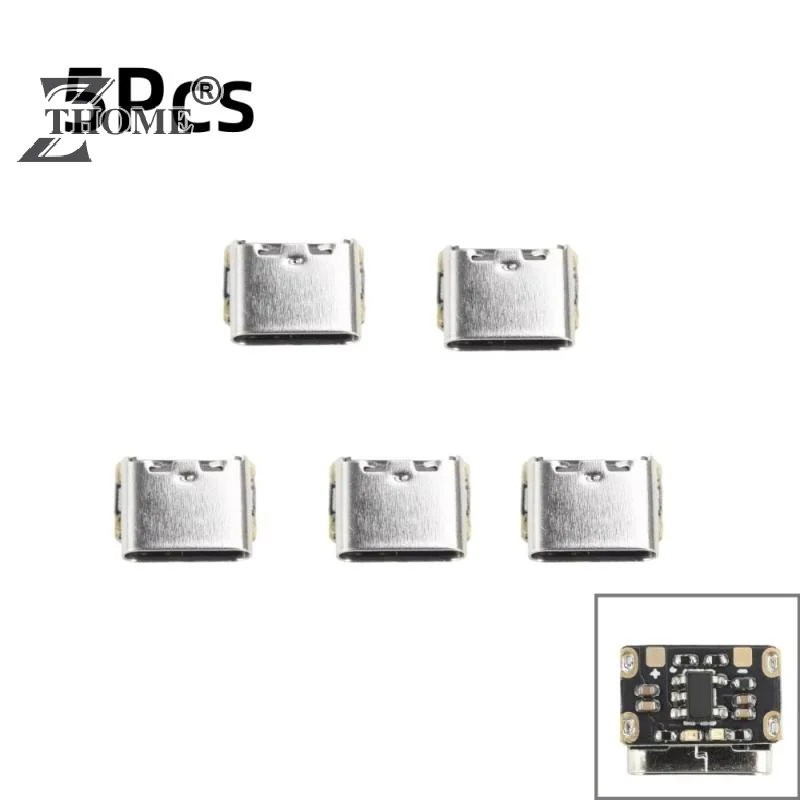 5Pcs DC4.2V Mini Lithium Battery Charging Board Module Constant Current/Constant Voltage Charging Power Board Protection Type-C