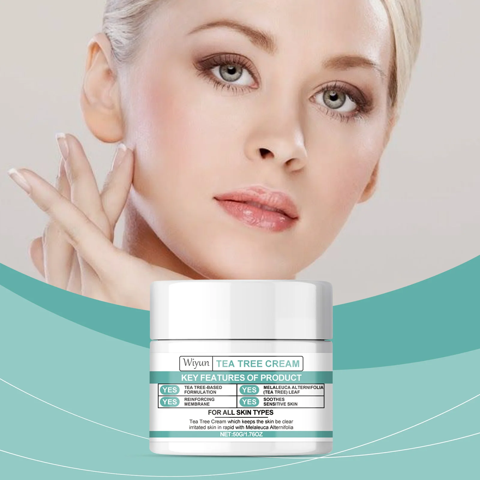 

Mixed leaf leaf soothing moisturizing makeup before base water and oil balance gentle facial treatment