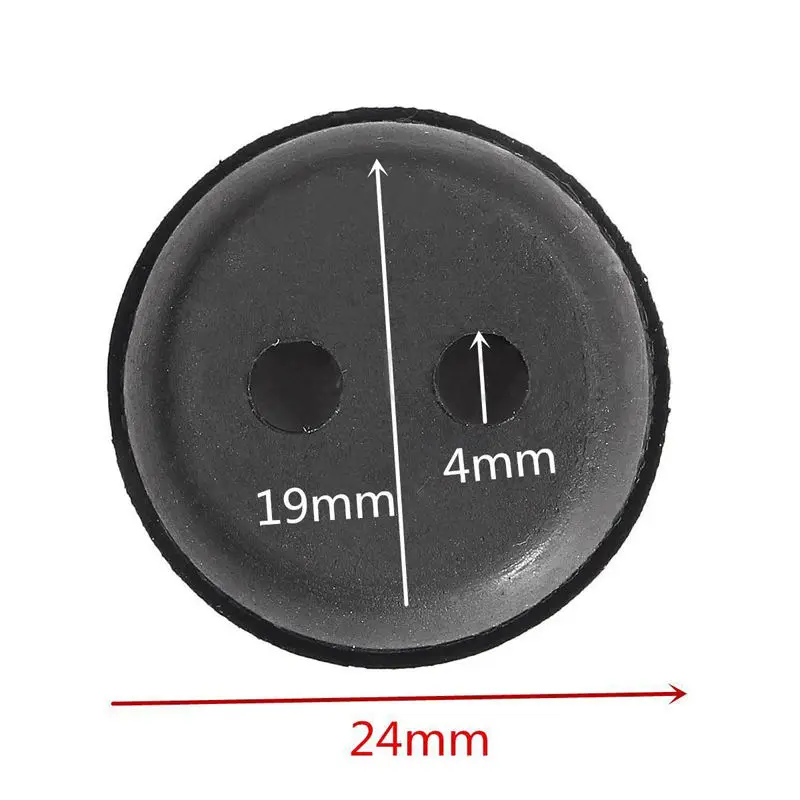 5 шт., 2 отверстия, втулка для топливного бака и бензобака, замена для Stihl, для триммера Honda, запчасти для косилки Awn, аксессуары, сменные резиновые втулки