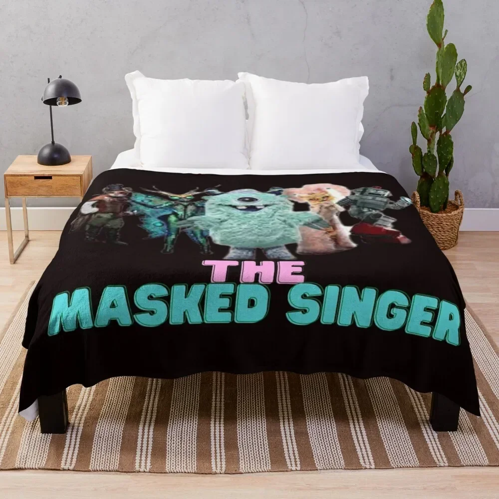 

the Masked Singer Throw Blanket Luxury Thicken funny gift blankets ands Custom Blankets