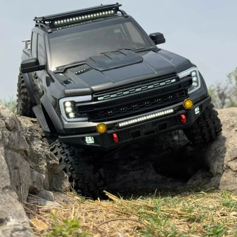 CROSSRC EMO XX2 XXL2 1/5 Scale RC Crawler Metal Competition Front Bumper 6061 Al Alloy Upgrade Part Non-Destructive Installation