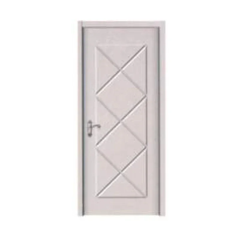 Laminate coated composite veneer MDF door Flushing indoor wooden door