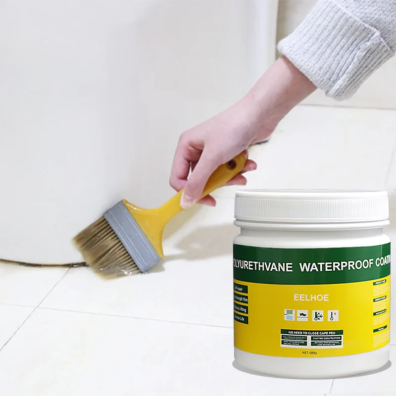 30-500g Waterproof Coating Sealant Agent Transparent Invisible Paste Glue With Brush LeakFree Adhesive Repair Home Roof Bathroom