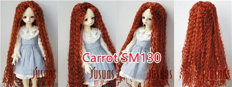 JD220 1/6 1/4 1/3 1/12 Blythes Extremely Long Curly Fashion Synthetic Mohair BJD Wig YOSD MSD SD Doll Accessories