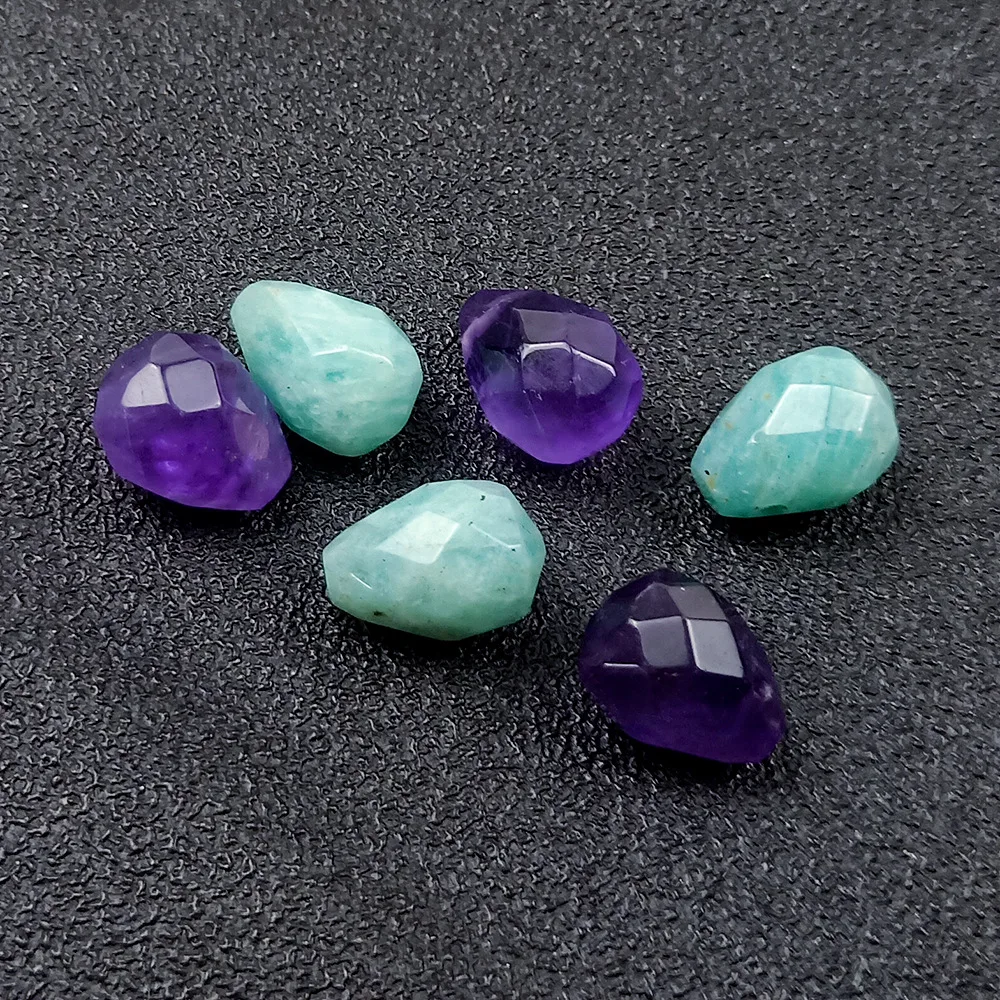 

Камень из натурального камня, аметист, камень Tianhe, круглый камень воды, горизонтальное отверстие, свободные бусины, бисер, ювелирные аксессуары «сделай сам», w