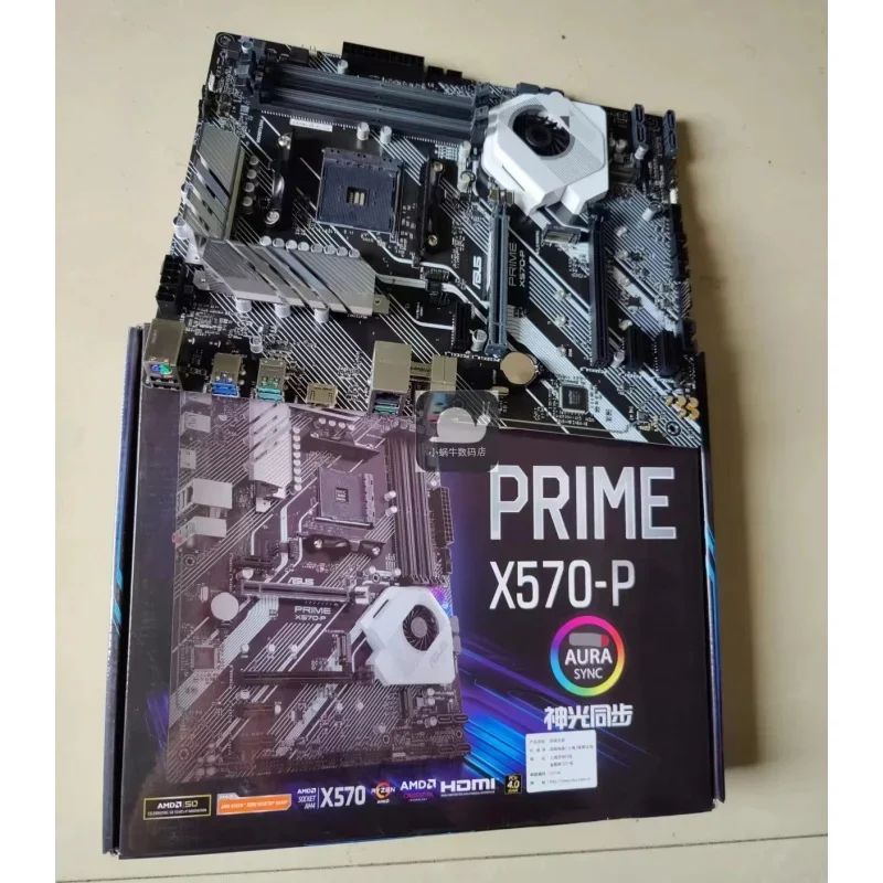 محاصر لـ ASUS PRIME X570 -P لعبة الكمبيوتر المكتبي أكل الدجاج Ryzen اللوحة الرئيسية AM4 5600