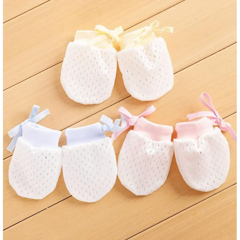 Baby Cotton Mittens Hand Glove Newborn Anti Scratch Breathable Baby Gloves for Newborns Guantes Para Bebe