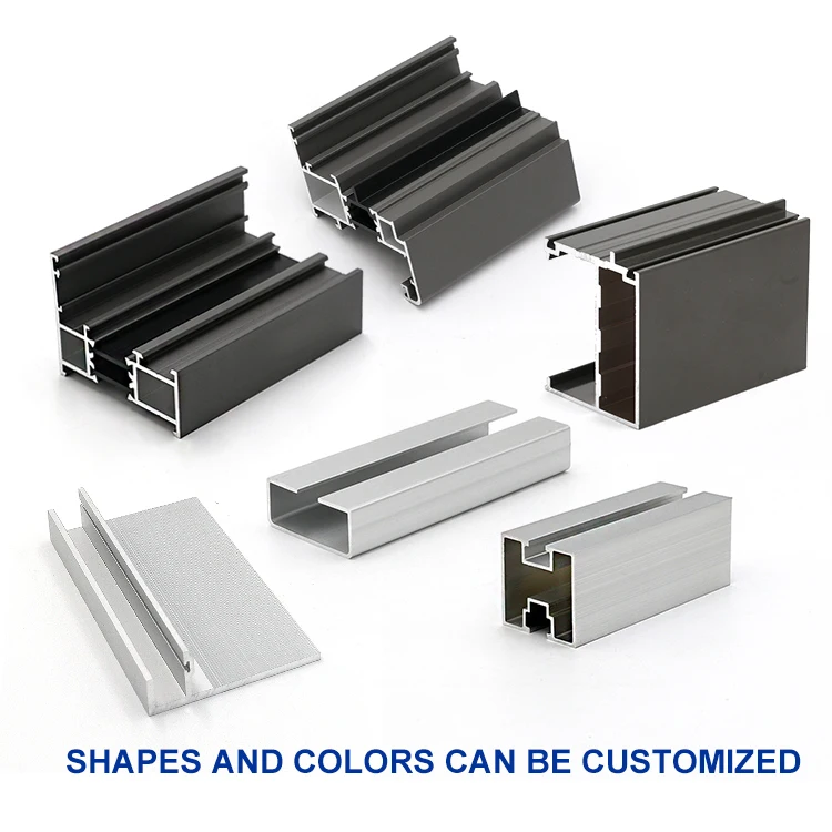 التخصيص ستارة زجاجية بدون إطار جدار ستارة ألومنيوم جدار الملامح لبناء الإطار أقل نظام جدار الستار #3