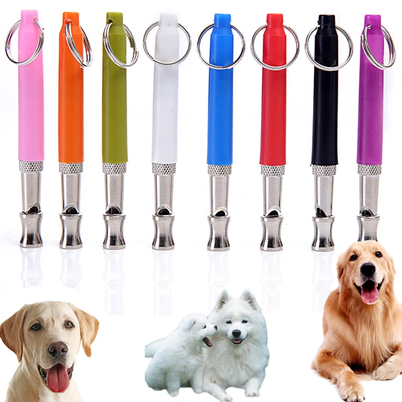 Pet Dog Training Whistle High Frequency Ultrasonic Adjustable Voice Control Barking Obedience Tool Dog Accessories Supplies