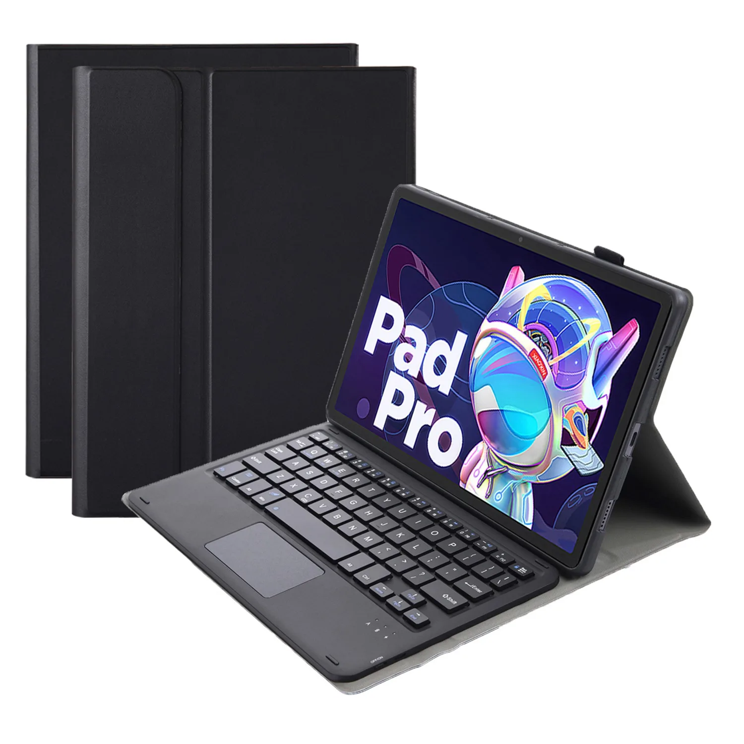 

AM18-A For Lenovo Pad Pro 2022 11.2-inch Removable Bluetooth-compatible Keyboard Case with TouchPad Anti-Scratch Protective Case