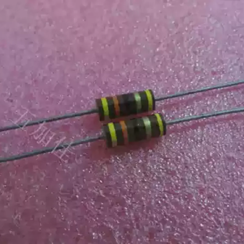 

10-100pcs imported RCR32G430JS 43 Ω 43R 1W carbon core non inductive resistor color ring resistor