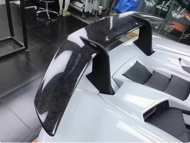 for Lamborghini Hurricane LP580 LP610 retrofit upgrade P forged carbon fiber tail and base