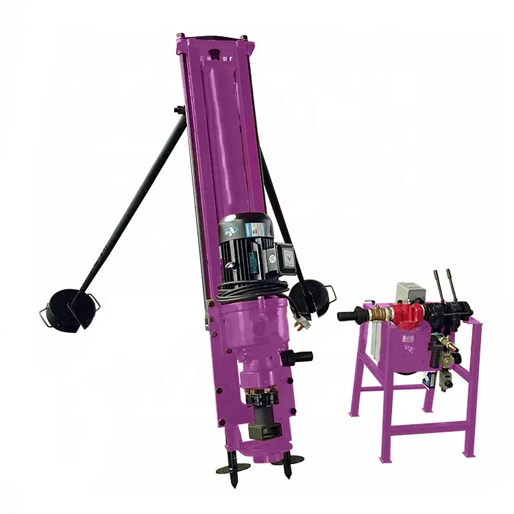 جهاز حفر DTH المحمول آلة حفر التعدين جهاز حفر الآبار الهيدروليكي