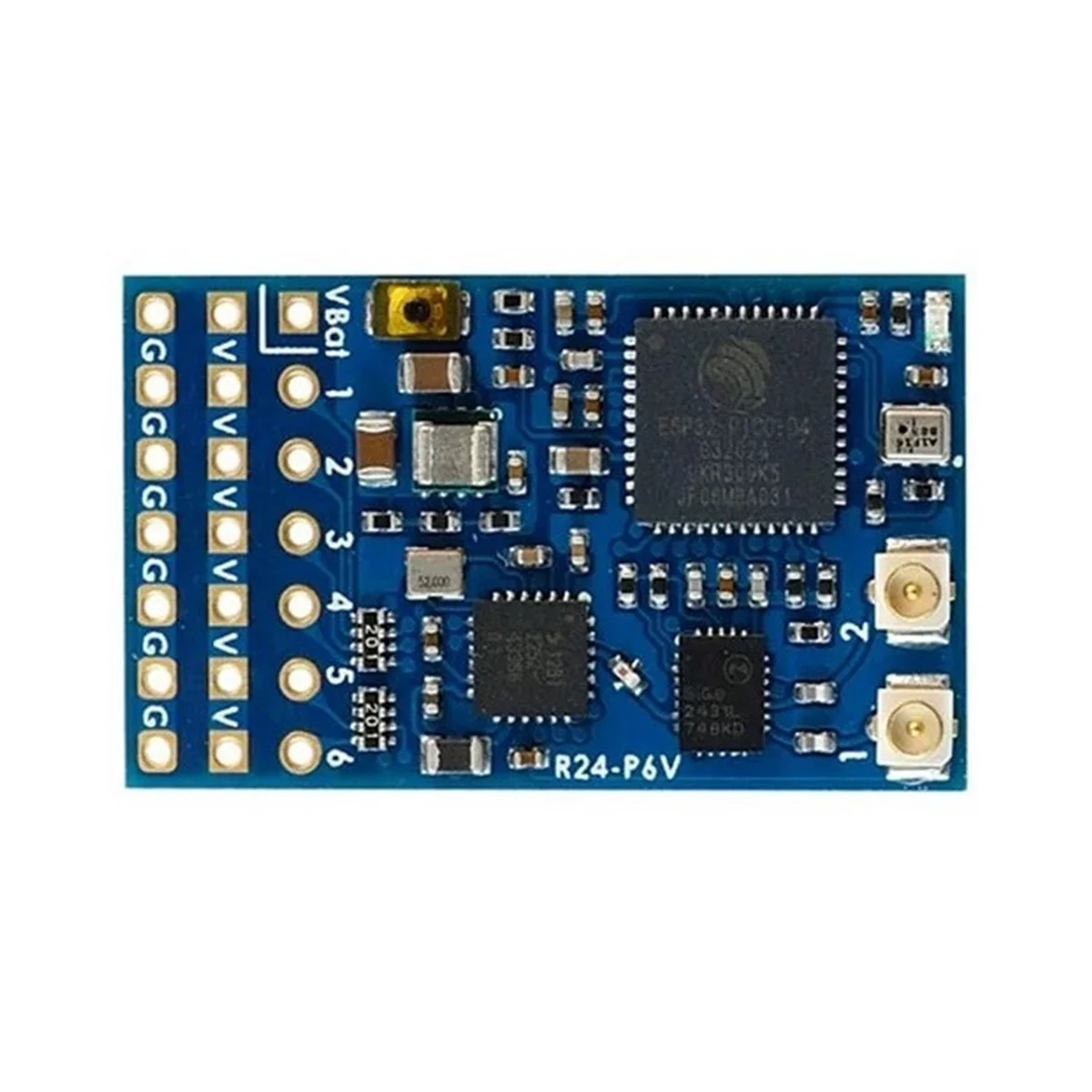 Upgraded ELRS 2.4GHz PWM Vario Receiver ELRS-R24-P6V with Barometer