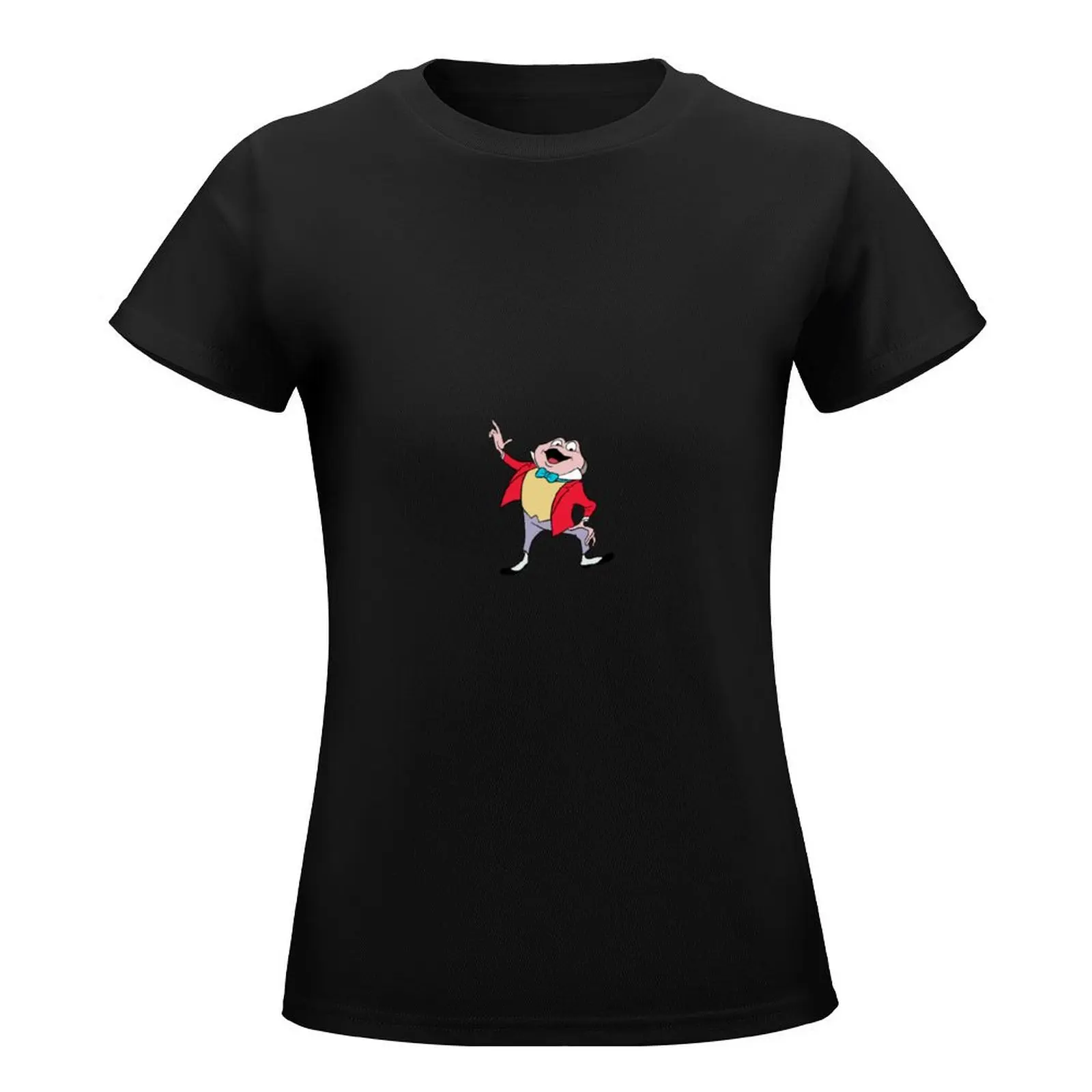 Mr Toad simple T-Shirt summer clothes cute tops Women tops