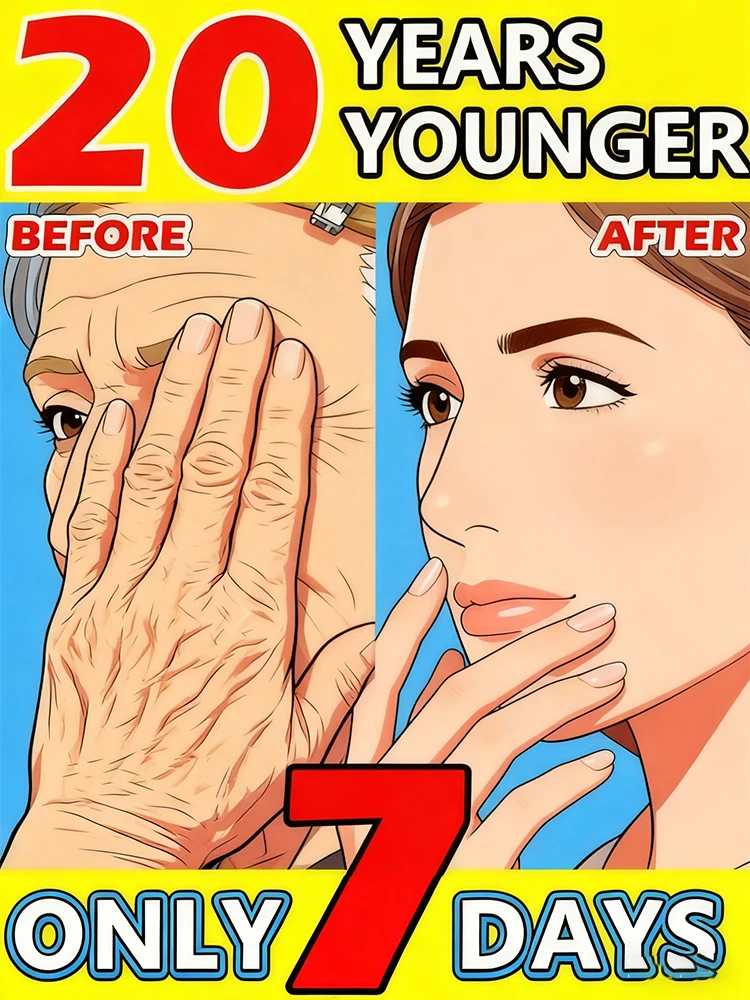 

20-летний младший, 100% морщины исчезают