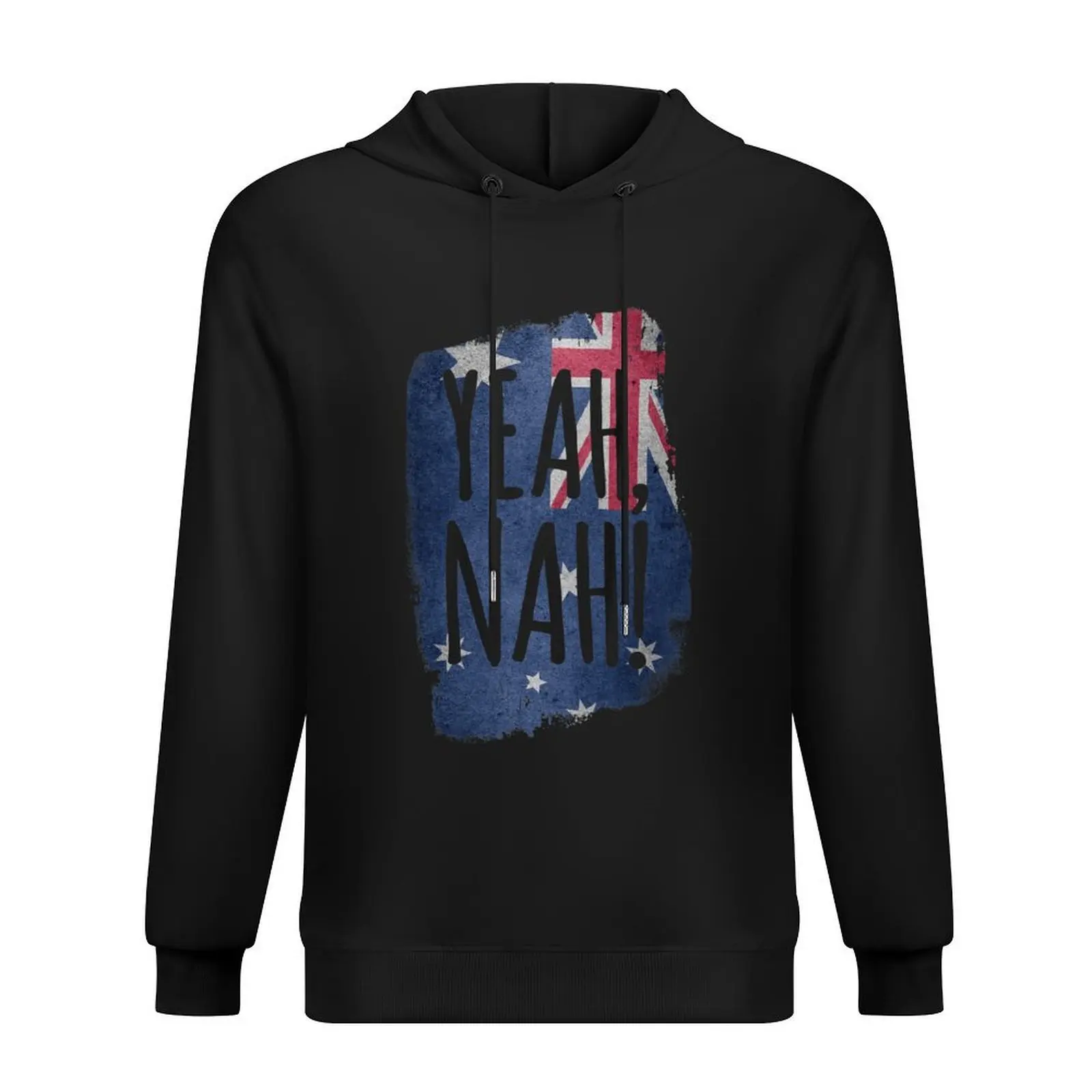 

Yeah, nah! - Australian Flag Aussie Slang Hoodie men's sweat-shirt set mens clothing mens clothes tracksuit men
