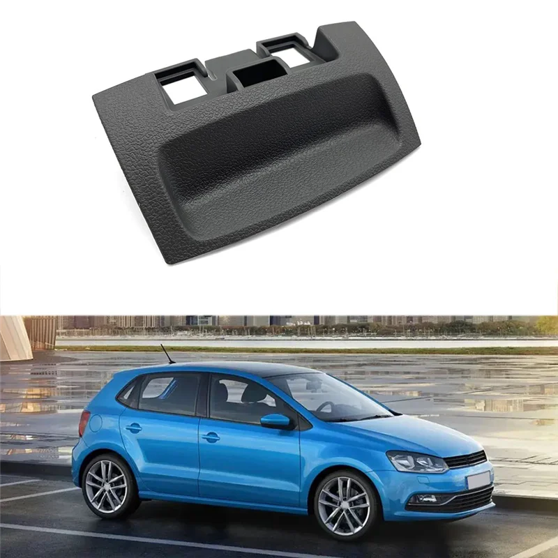 

A30P-6RD868887 6RD 868 887 Armrest Box Rear Ashtray Cover, Center Console Shield Decorative Cover For Polo 6R GTI 2011-2019