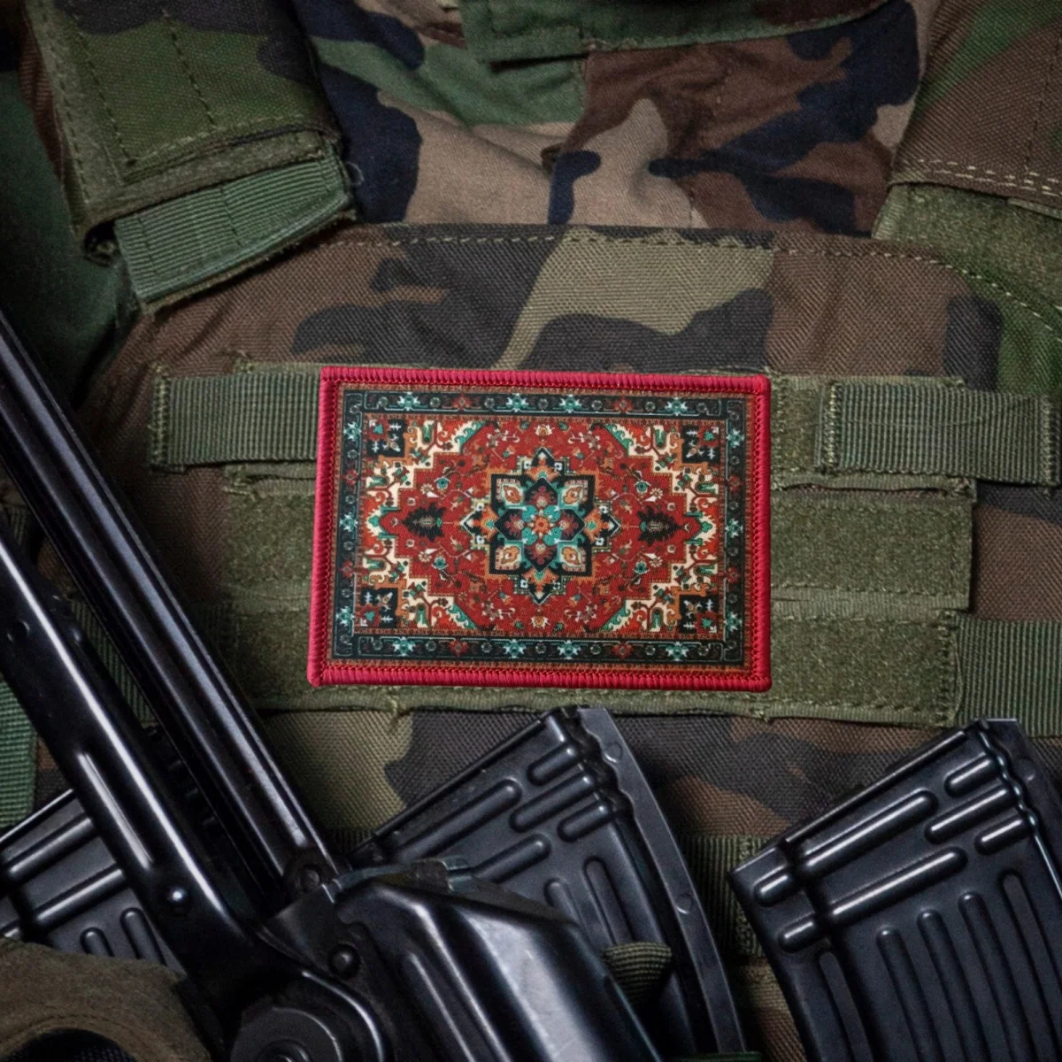Parches tácticos Chevron para alfombra, parche de moral, pegatinas decorativas, insignia de gancho y bucle para mochilas y ropa