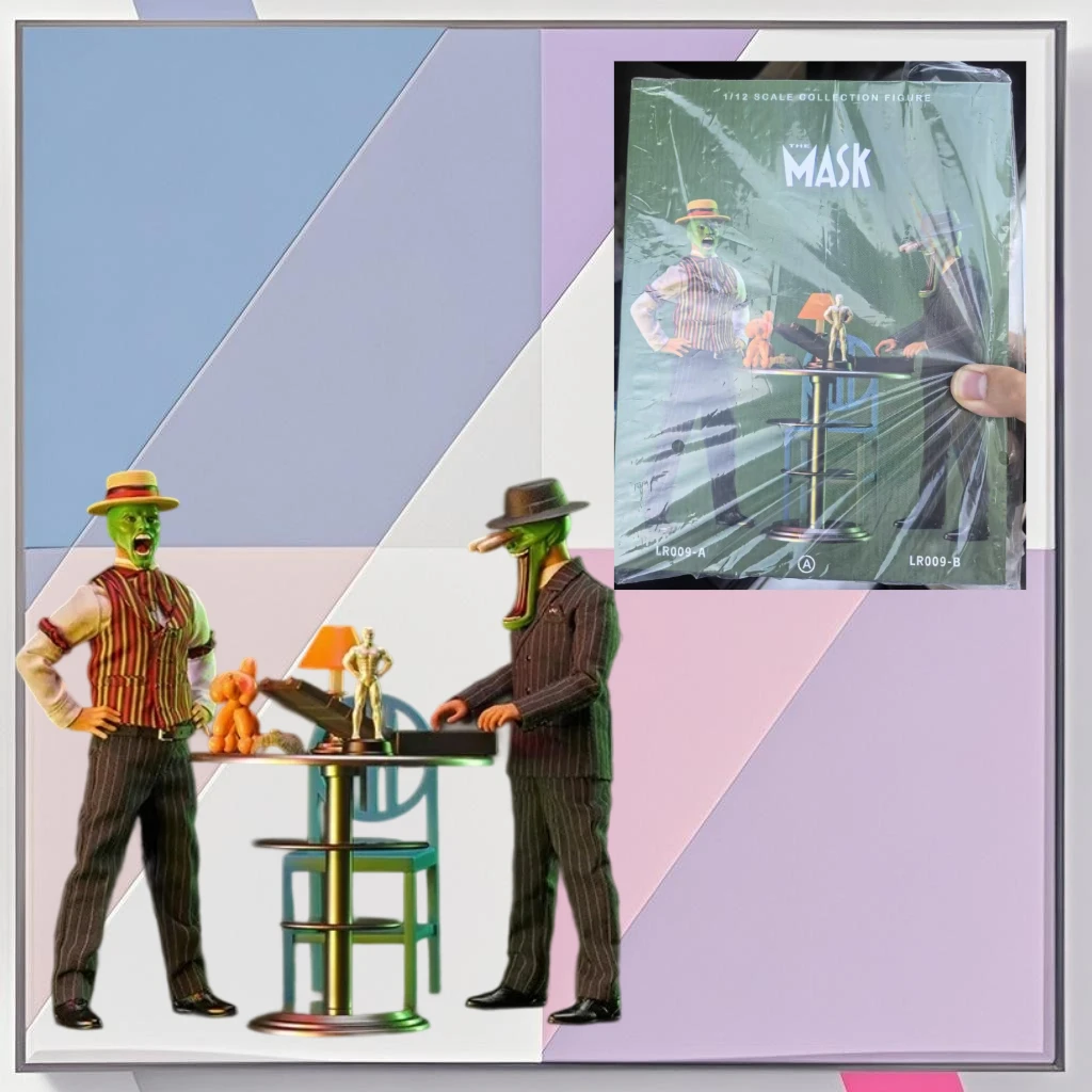 

Фигурка Brotoys LR009 для мужчин, американский солдат, супергерой, маска, монстр в маске, Джим Керри, полный комплект, корпус 6 дюймов