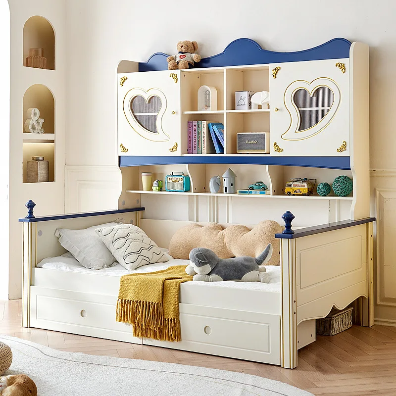 Factory Direct 2026 Noble children's bed combination wardrobe bed integrated small apartment tatami does not disturb each other