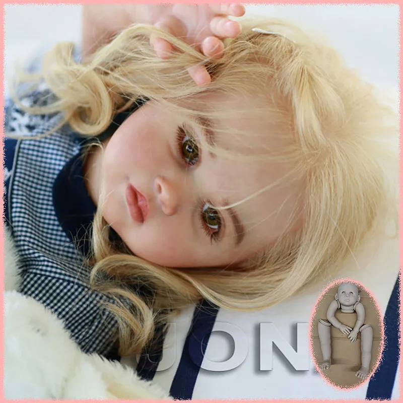 

New Limited Edition 24inch Jona Unfinished Unpainted Unassembled Fresh Color Blank Reborn Doll Kit DIY Doll Parts for Artitst