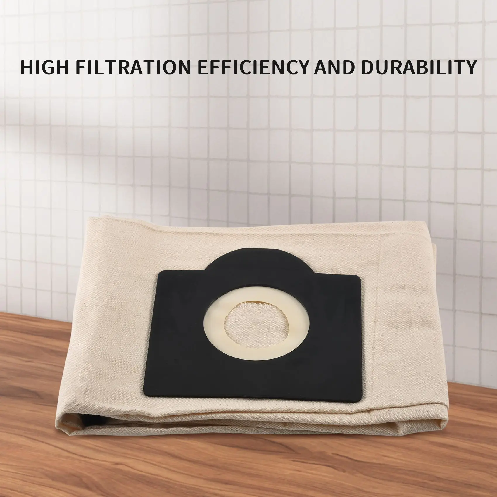 N98R 2 قطعة أكياس تصفية قابلة للغسل ل Karcher WD3 Rremium WD3200 SE4001 WD3300 Wd2 SE 4000 MV3 حقيبة مكنسة كهربائية