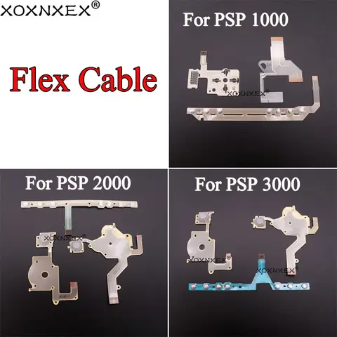 For PSP 3000 2000 1000 Direction Cross Button Left Key Volume Right Keypad Ribbon Wire For PSP2000 PSP3000 Flex Cable