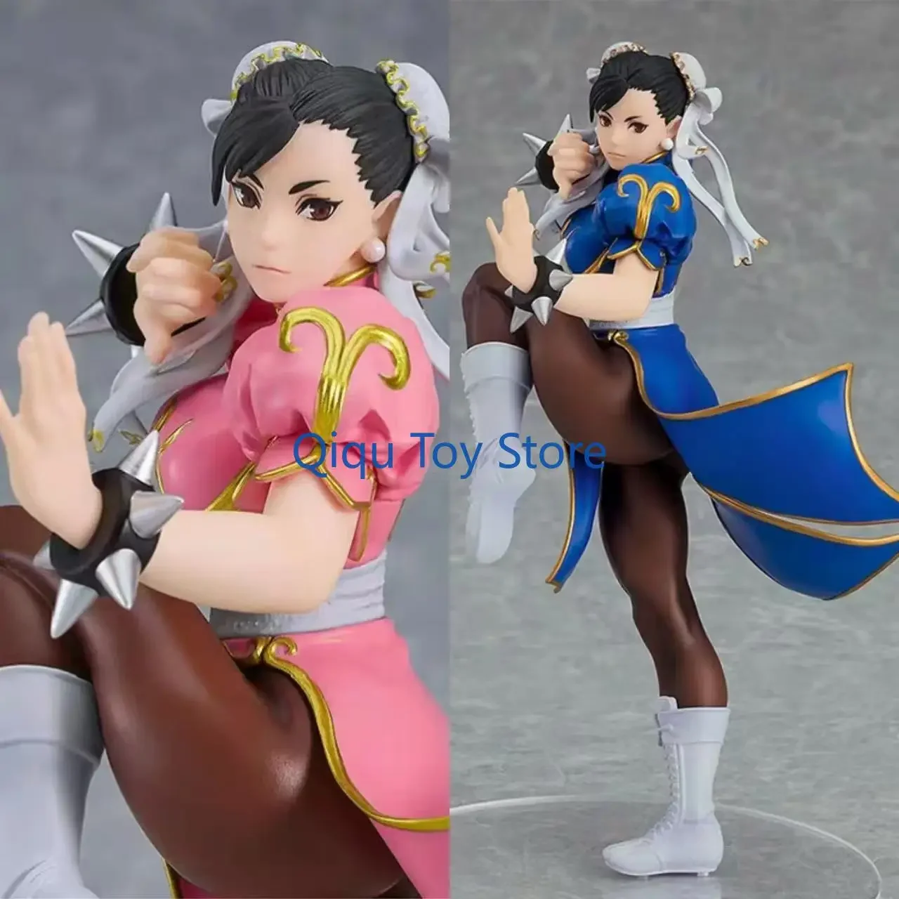 

В наличии Chunli Розовая Синяя Розовая Одежда Chunli + Синяя Одежда Street Fighter