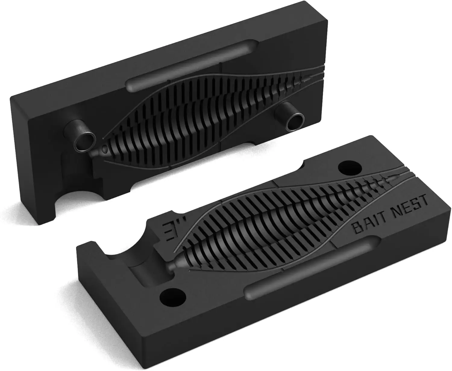 Aluminum Soft Plastic Lure Mold for DIY Bass Fishing for River Position OEM/ODM Injection Mold Support view 4