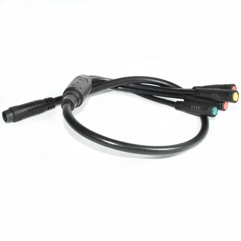 bicycle extension cable 8-pin Julet connector 1t4 waterproof 1t5 connector wiring, bicycle cable