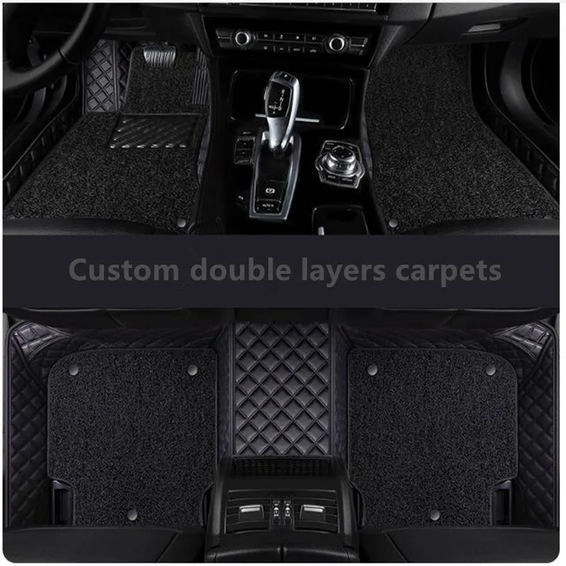 

Специальные двухслойные автомобильные ковры на заказ для Mercedes Benz EQS 580 SUV 2025-2023, 5-местные коврики хорошего качества для EQS580 2024