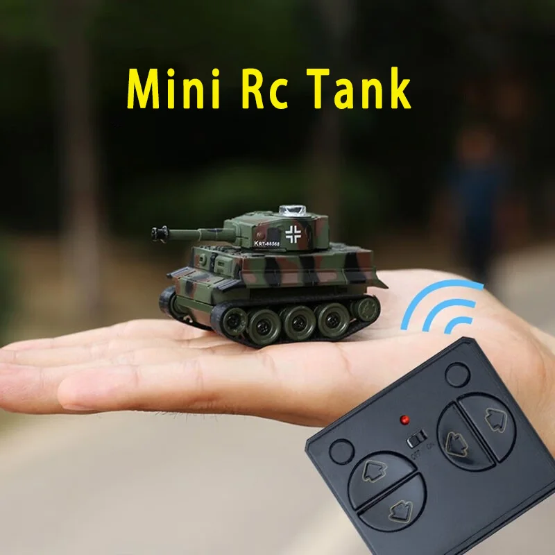 Mini voiture télécommandée avec réservoir RC, cadeau de noël pour enfants, garçons et adultes, jouets de bureau, Machine radiocommandée, camion contrôlé