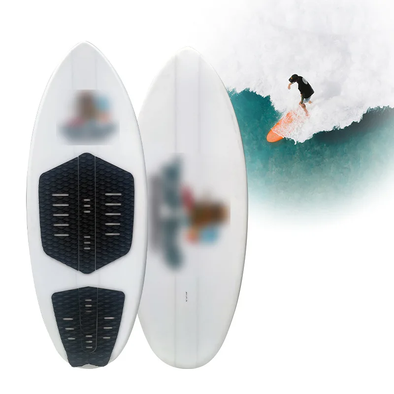 Surfplank 128 cm Wakeboard bamboehuid surfplank van koolstofvezel