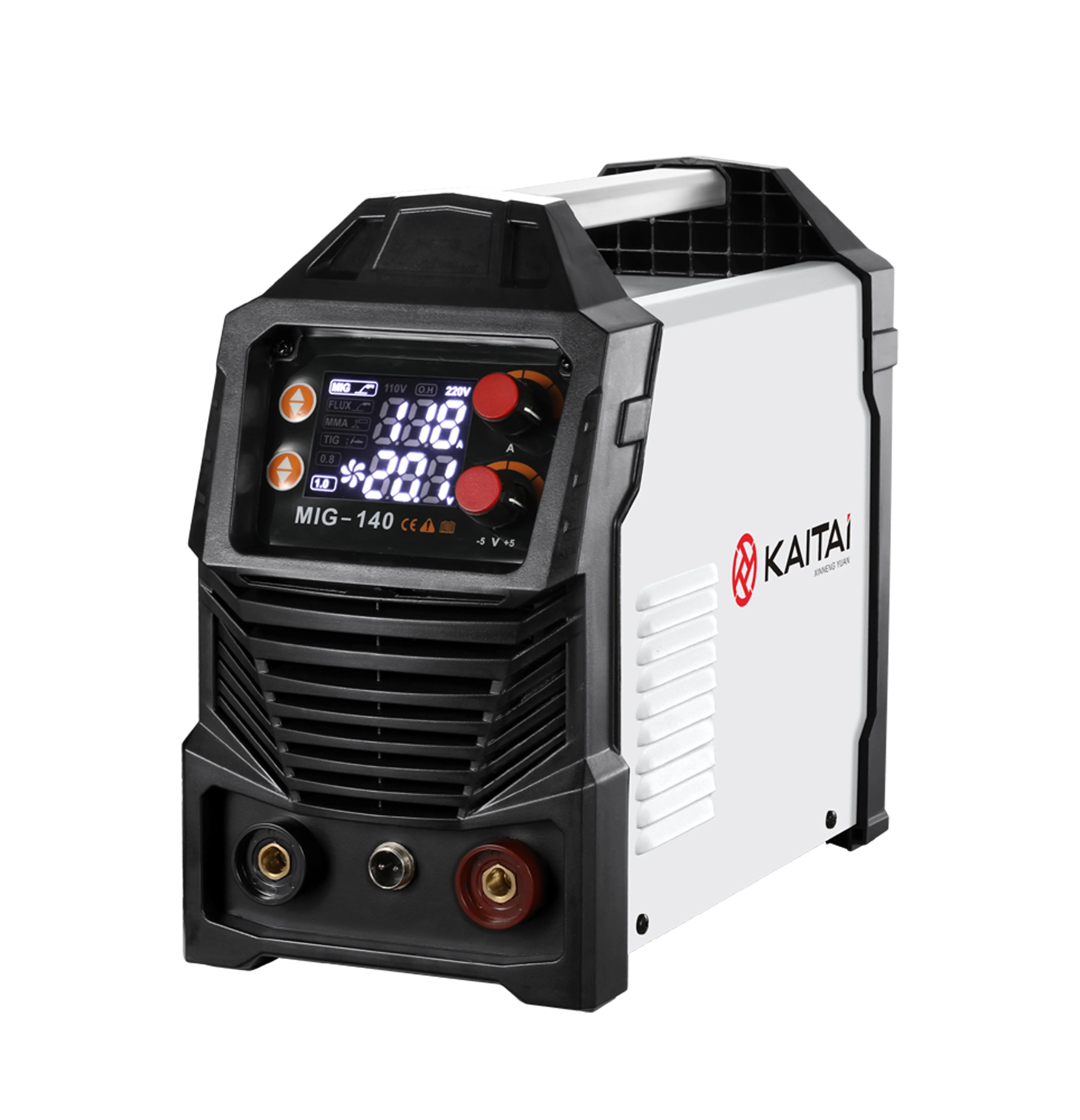 Dual Volt 110V/220V LED Screen Inverter Welder 120A FLUX MIG TIG MMA Welding Machine No Ga s MIG140