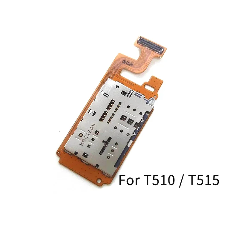 For Samsung Galaxy Tab A 10.1 2019 T510 T515 Sim Card Reader Tray Memory Holder Slot Flex Cable Repair Parts