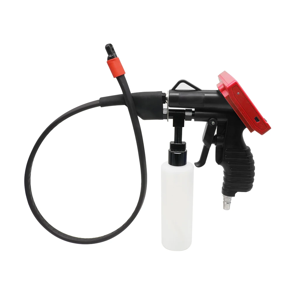 Premium Waterproof Live Video Pneumatic Car AC Evaporator Visual Cleaning Gun Wide Angle Blower Cleaning for Auto Repair Shop