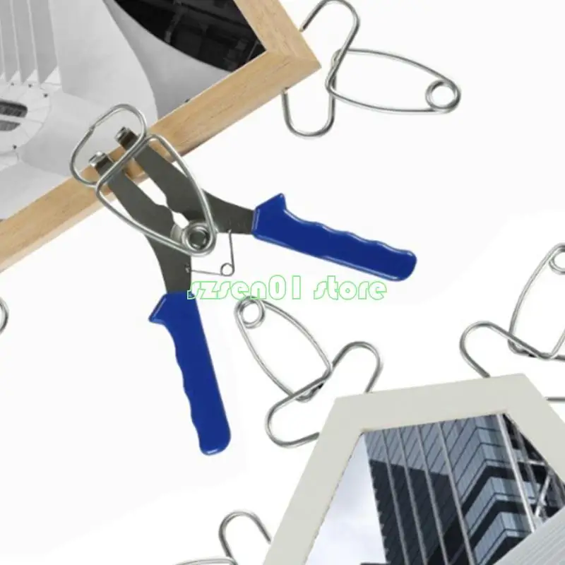 

G32A Spring Clamp Pliers Miter Clamps Miter Plier Clip for Frame Molding Steel Composite Miter Corner Woodworking Tool