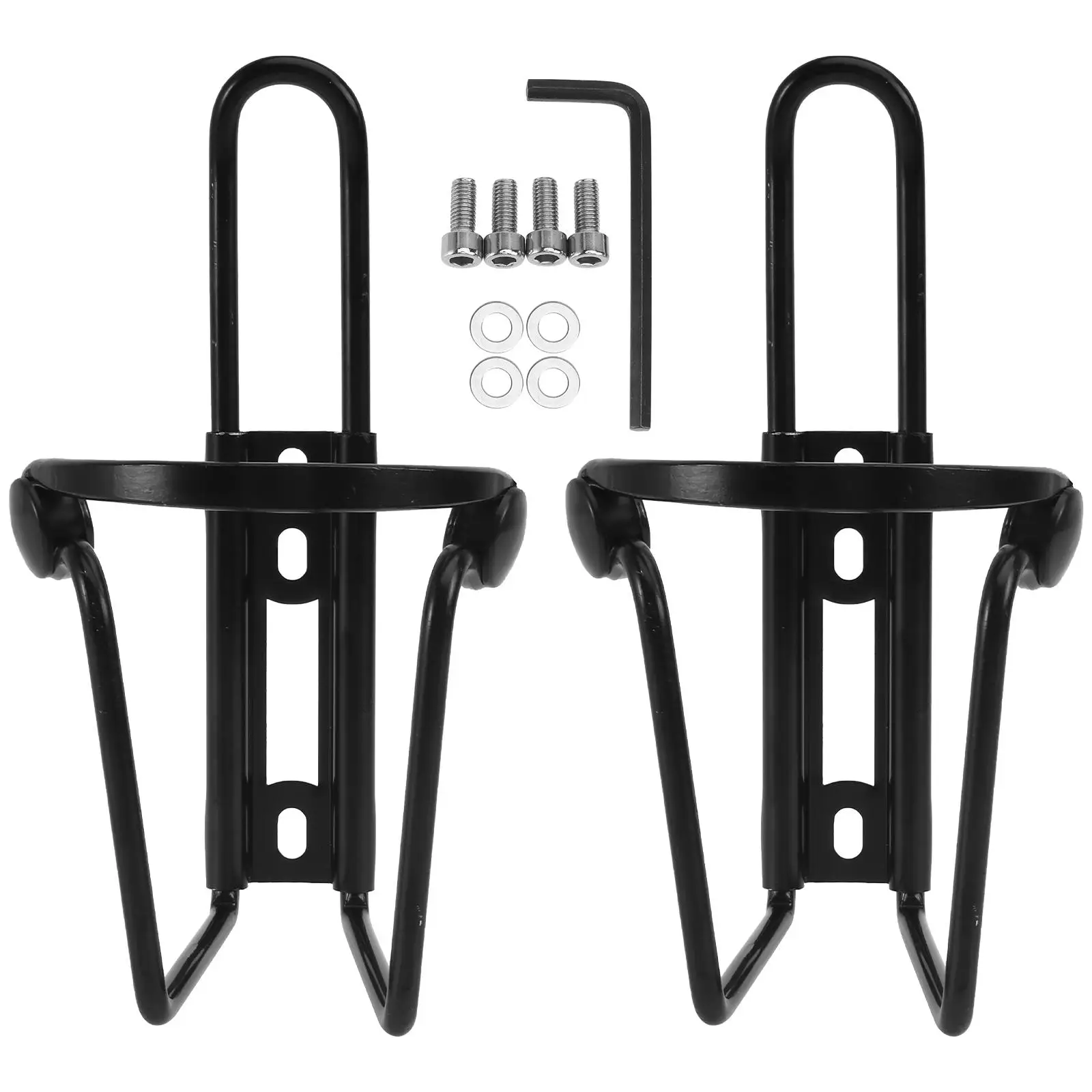 

2 Pcs Cages Water Bottle Holder Rack for Bike Motorcycle Bracket Aluminum Alloy Child