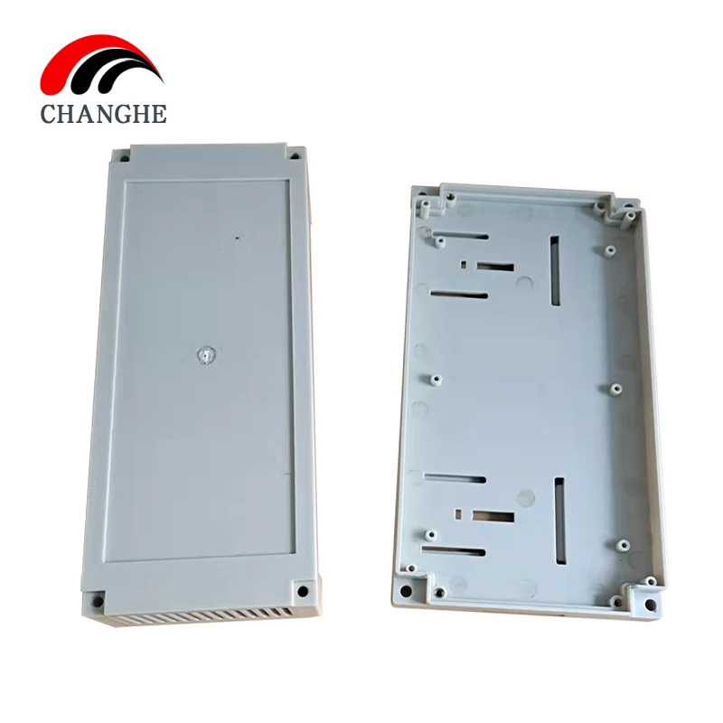 Geleiderail Controle Shell 200*110*60 Plastic Materiaal Shell Plc Industriële Control Box Instrument Shell
