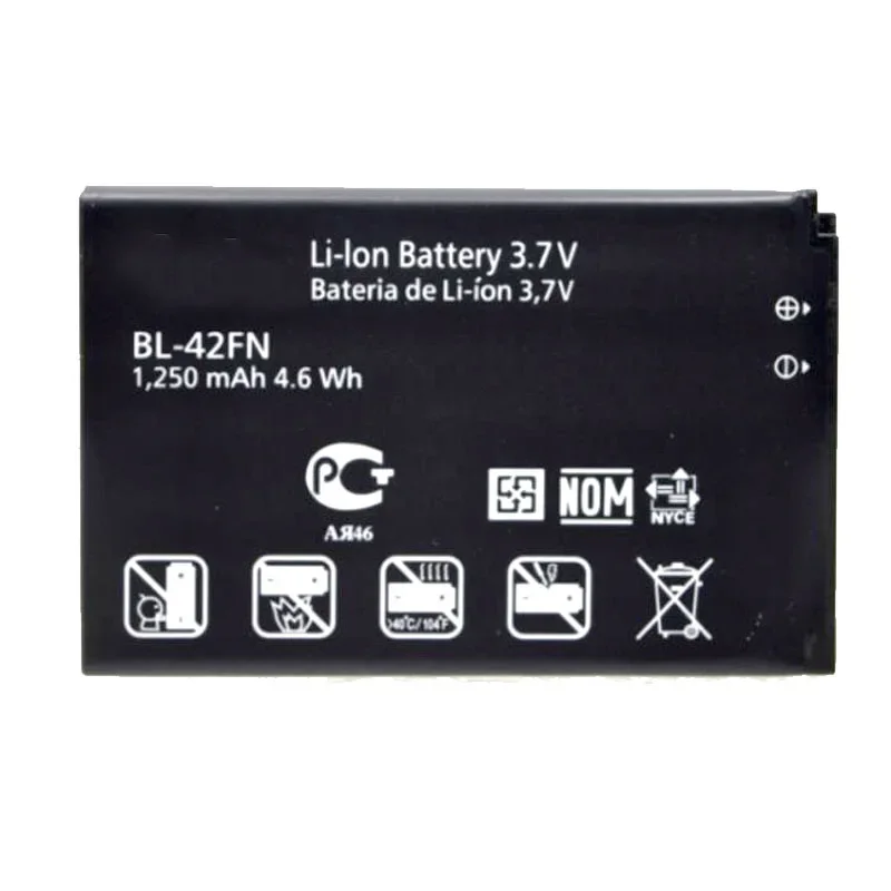 1280mah battery BL-42FN for LG C550 P350 P355 with excellent quality and best price