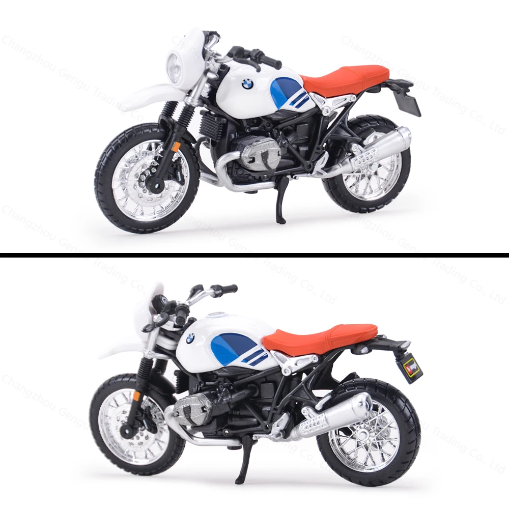 Bburago 1:18 BMW R nineT Städtischen GS Statische Druckguss Fahrzeuge Sammeln Motorrad Modell Spielzeug