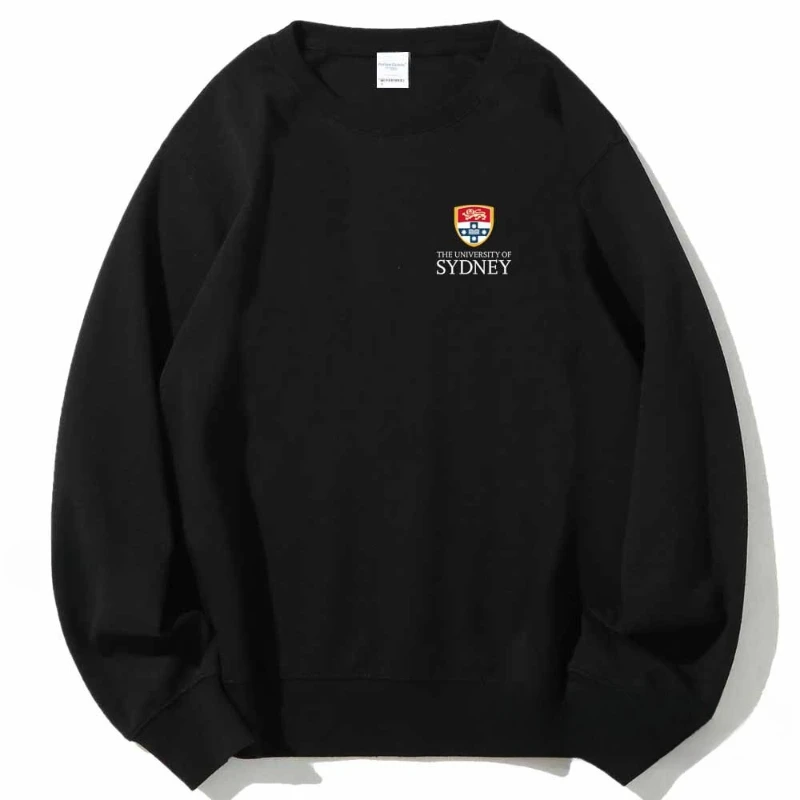 

USYD Peripheral Sydney University Souvenir Hoodies School Uniforms Round-neck Spring and Autumn Campus Versatile Tops