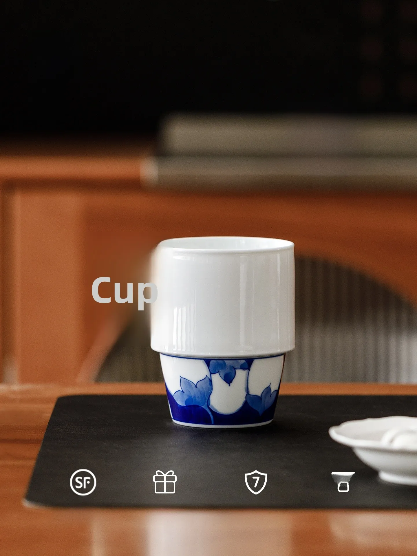 

Jingdezhen Ceramic Mugs High Aesthetic Value Coffee Cups Water Drinking Home Use Mugs without Lid Plant Floral Pattern Mugs
