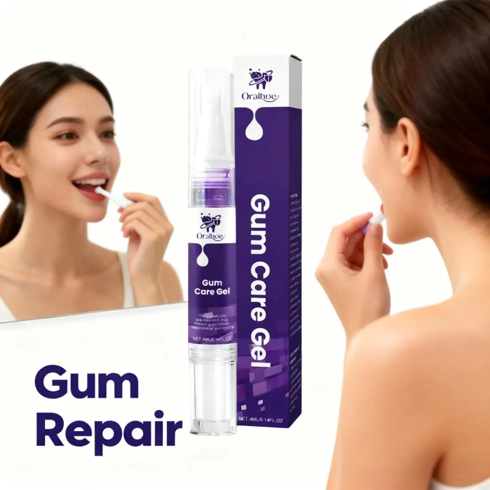 

Damaged Gum Repair Gel Relieve Swollen Bleeding Gums Deep Clean Teeth Stain Tartar Remove Plaque Anti Caries Tooth Whitening Pen
