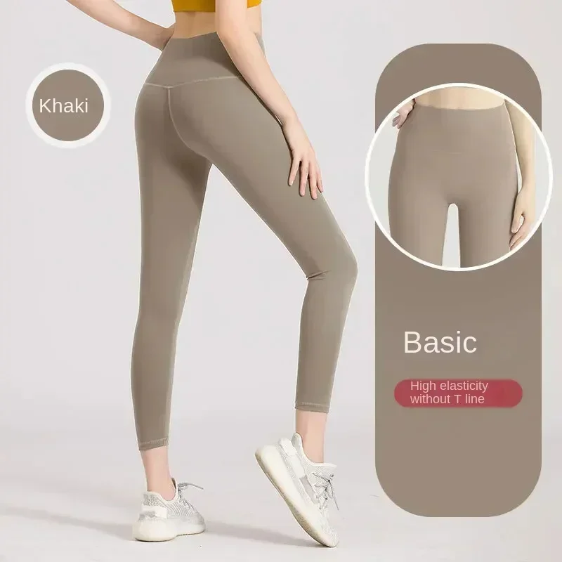 Leggings für Frauen, hohe Taille, Yoga-Leggings, weiche, atmungsaktive Strumpfhosen, Leggings, Fitness, Fitnessstudio, Hose, sexy, hochelastisch, Yoga-Sport