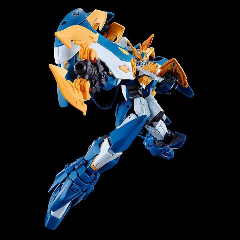 BANDAI-figura de acción de Gundam HG OZ-10VMSX-2 Burnlapius, modelo coleccionable de PVC, estatuilla Original, adorno para regalo