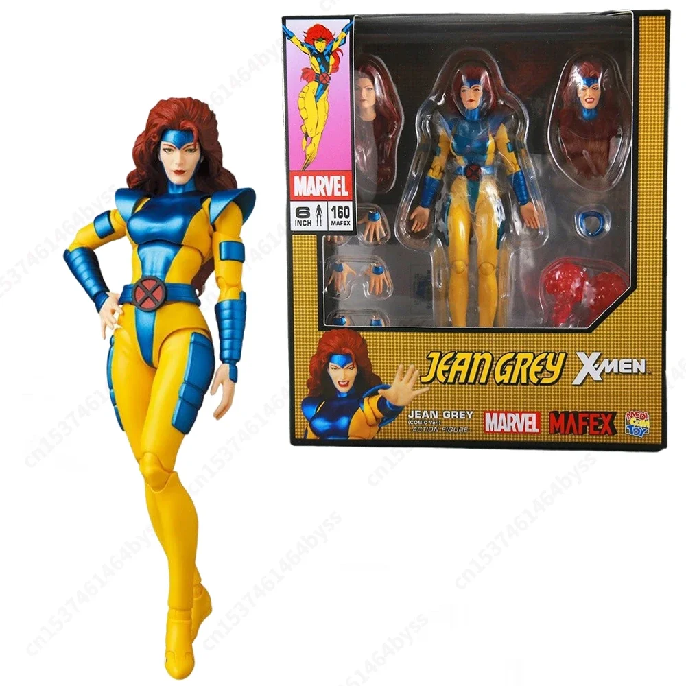 

In Stock MAFEX 160 Jean Grey (COMIC Ver.) 2024 Re-release X-MEN No.160 Medicom Action Figrue Anime Model Toys