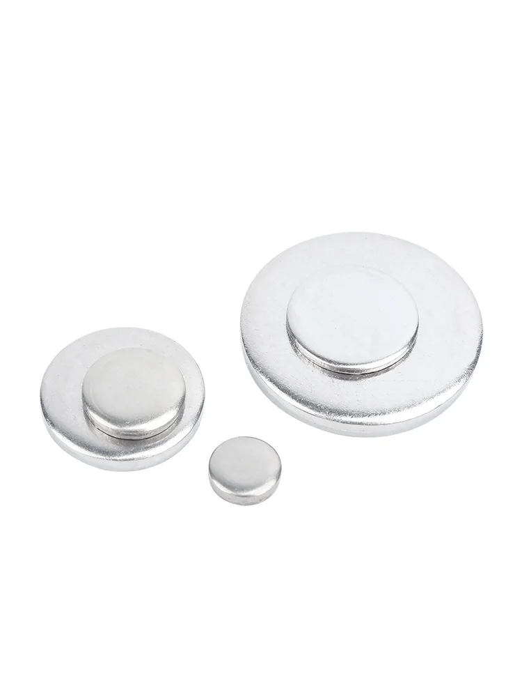 304 Stainless Steel Circular Plate Solid Round Disc Sheet Metal Flat Pad Diameter 28-80mm Thickness 1.2-5mm
